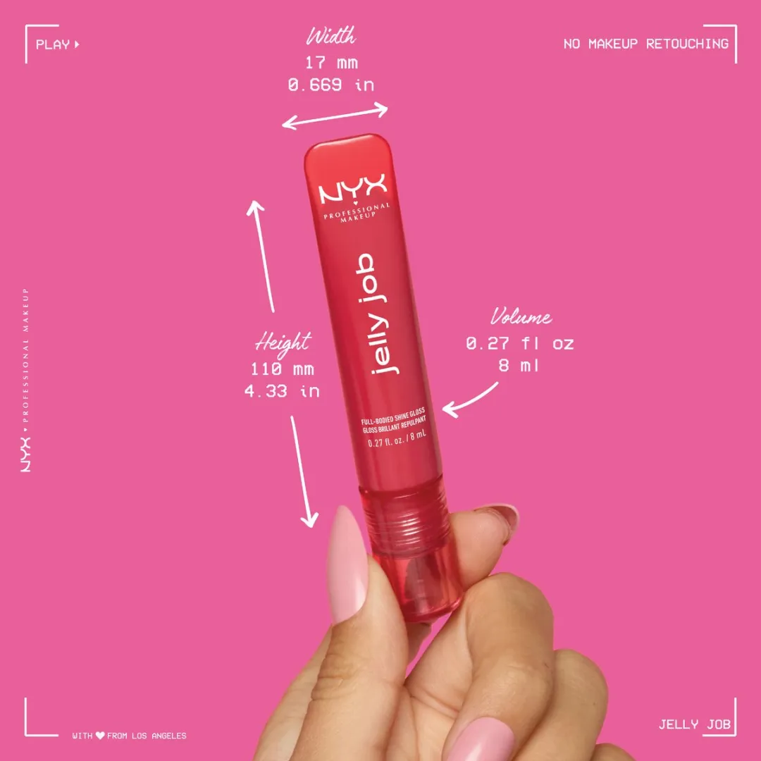 NYX Jelly Job Lipgloss JELLY FILLED - 8ml