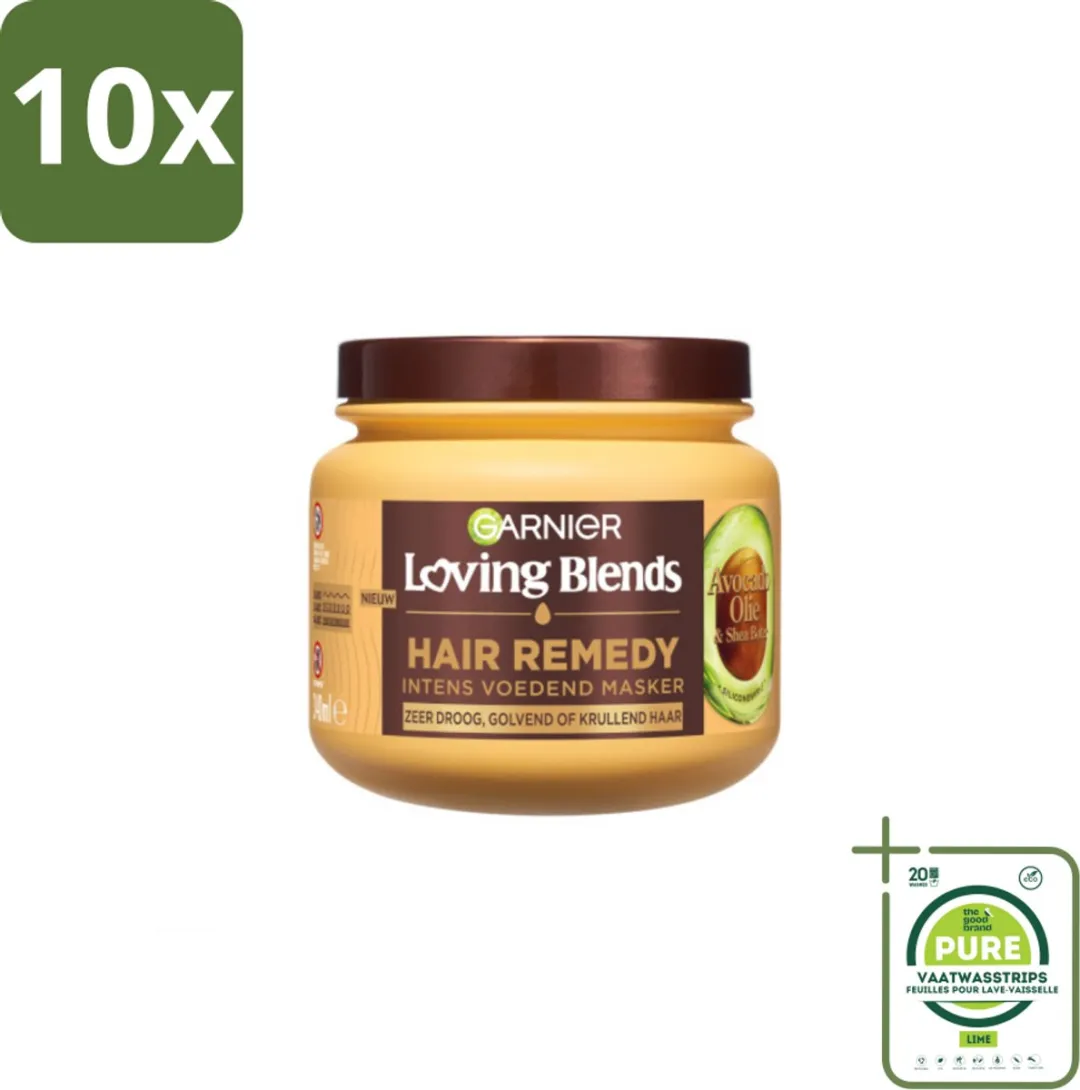 Garnier Loving Blends Haarmasker Avocado Olie & Shea Boter 340ml