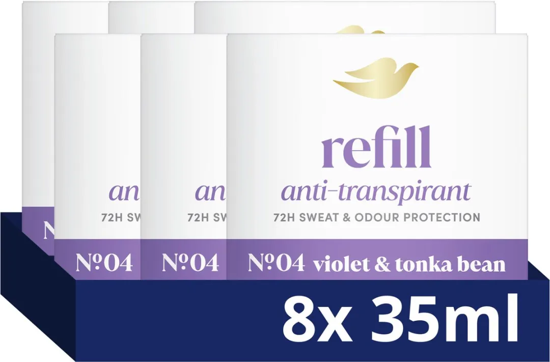 Dove Anti-Transpirant Navulling No. 4 Violet & Tonka Bean