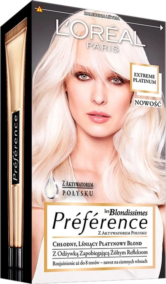 L'Oréal Paris Les Blondissimes Preference Extreme Platinum 1ml