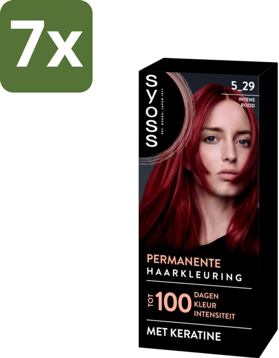 SYOSS Coloration 5-29 Intens Rood Haarverf
