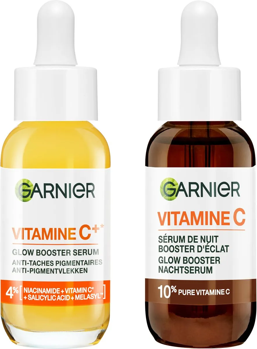 L'Oréal Paris Vitamine C+ Glow Booster & Skinactive Nachtserum