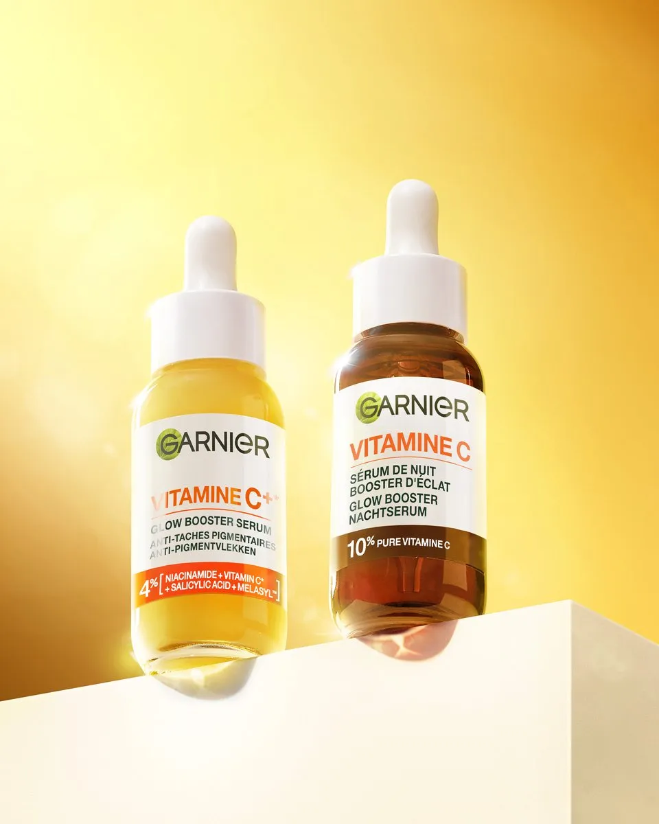 L'Oréal Paris Vitamine C+ Glow Booster & Skinactive Nachtserum - 2x30ml