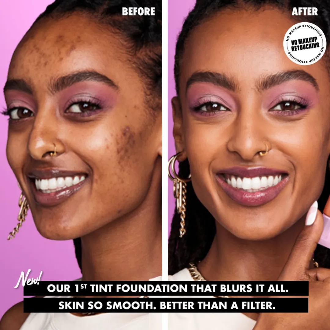 NYX Bare with Me Blur Foundation - Warm Honey 110ml
