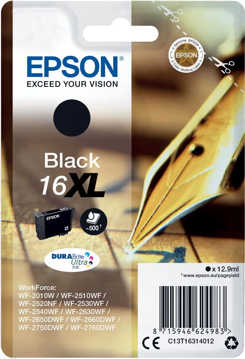 Epson T0714 Geel Inktcartridge - 5,5ml