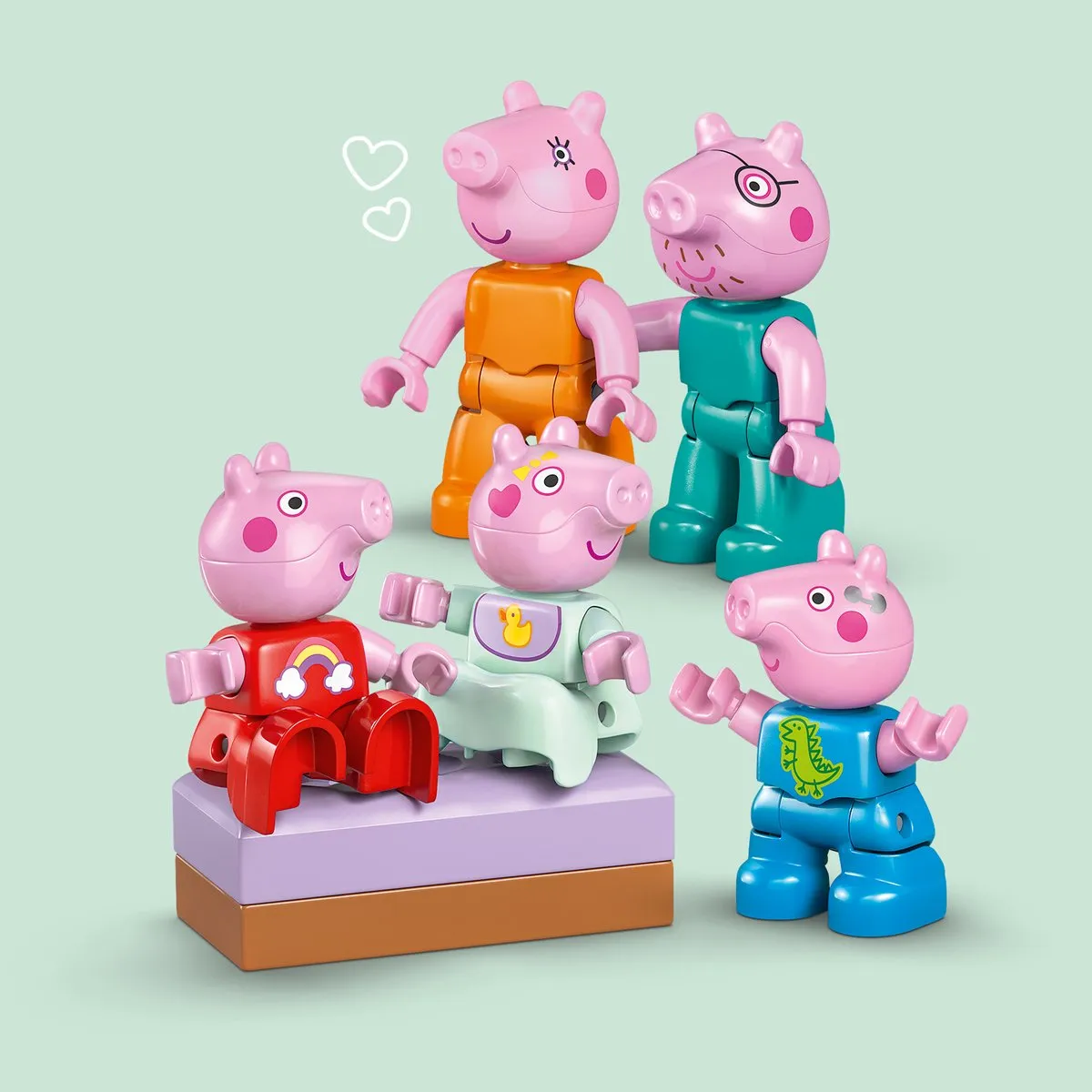 LEGO DUPLO Peppa Big Familiehuis 10467 - 84 Stukken