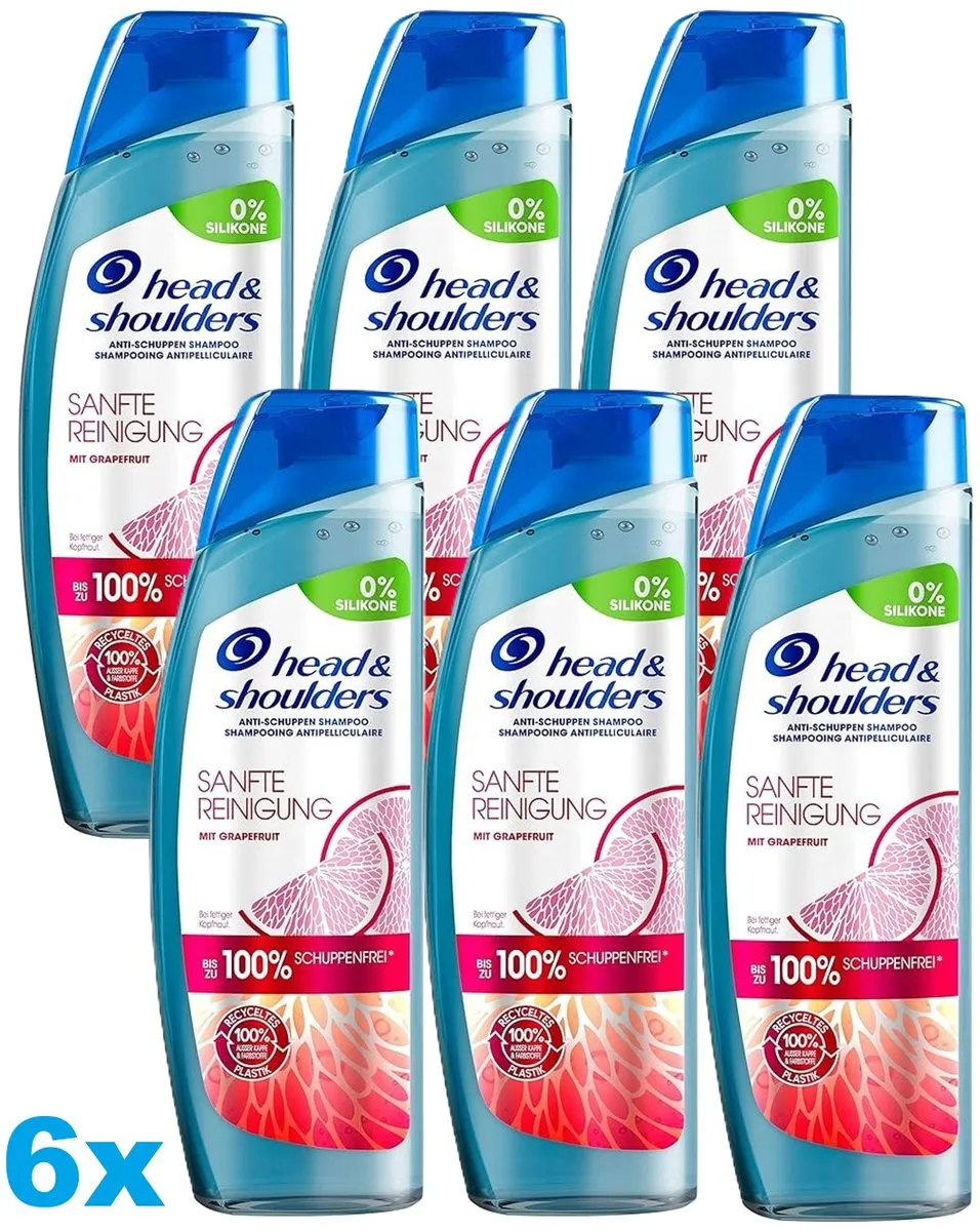 Head & Shoulders Anti-Roos Shampoo Citrus Fresh 6x250ml