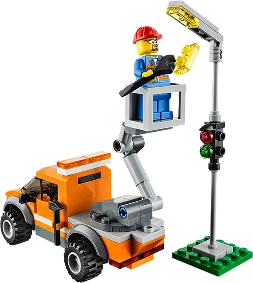 LEGO City Lantaarn Reparatietruck 60054 - Meerkleurig - afbeelding 2 van 6