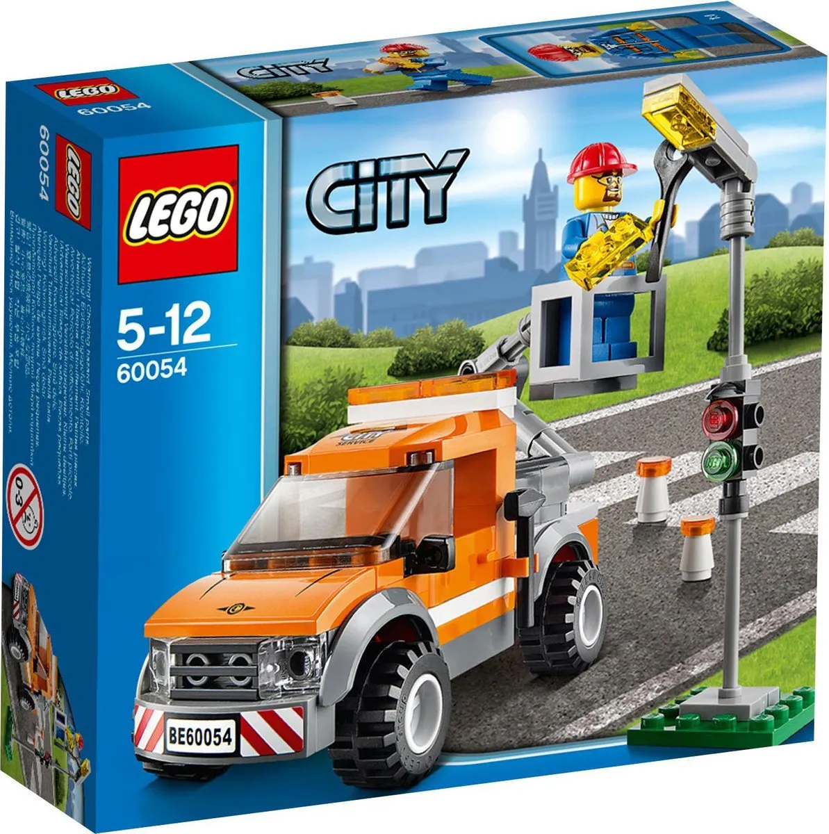 LEGO City Lantaarn Reparatietruck 60054 - Meerkleurig - afbeelding 6 van 6