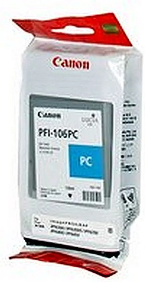 Canon PFI-106PC Cyaan Inktcartridge 130ml