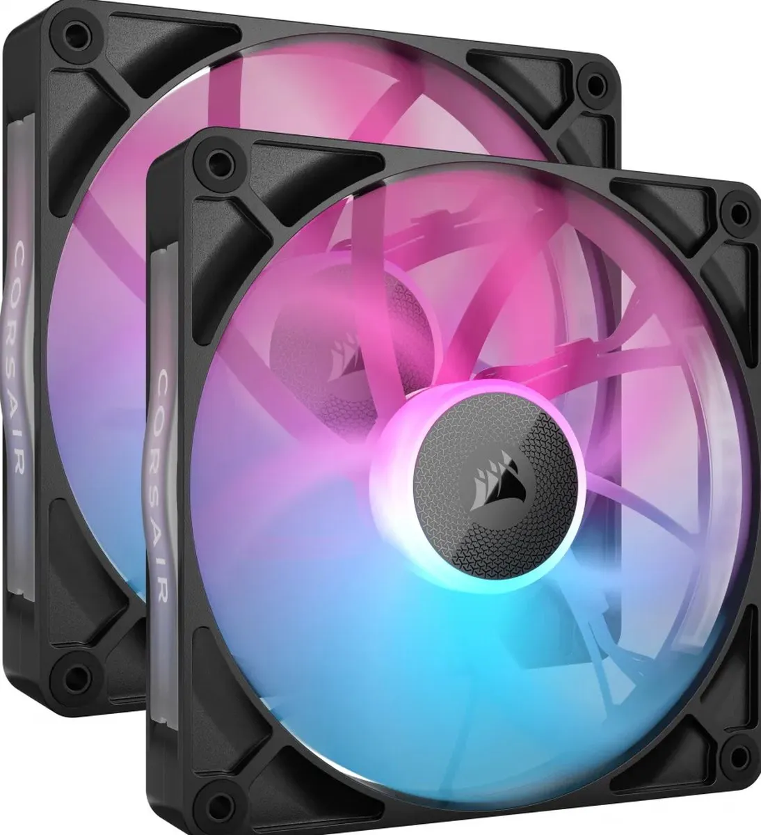 Corsair iCUE LINK RX140 RGB Starter Kit - 2x 140mm - Zwart