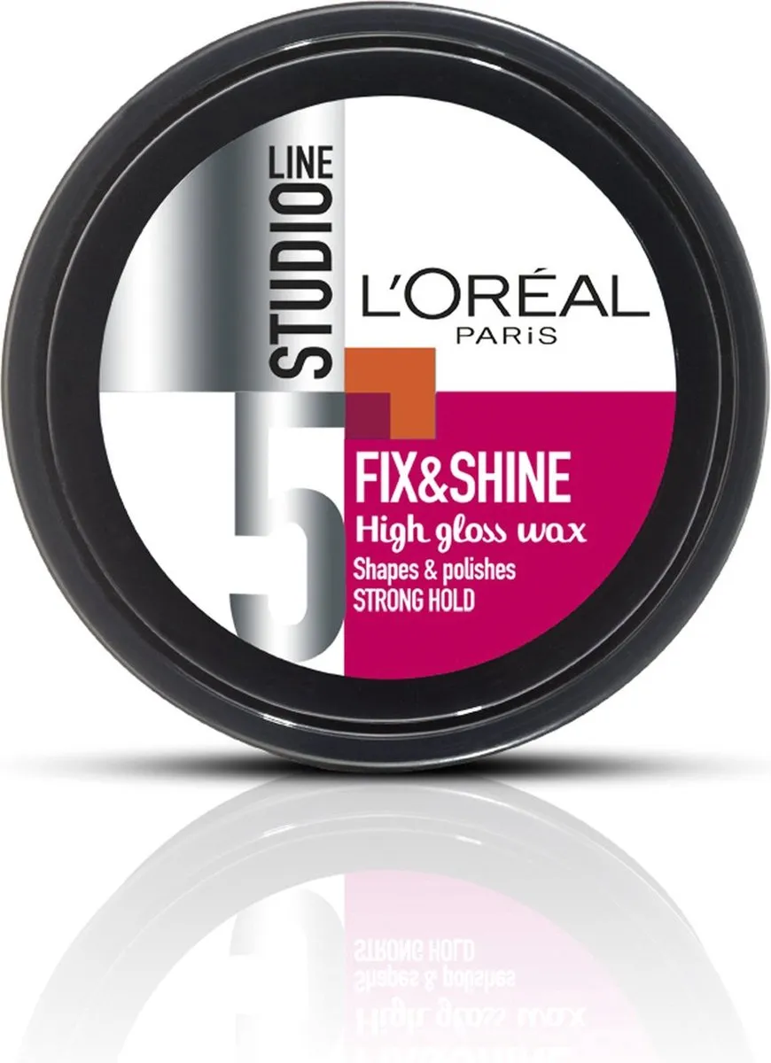 L'Oréal Paris Studio Line Fix & Shine High Gloss Wax 75ml - 6 Stuks