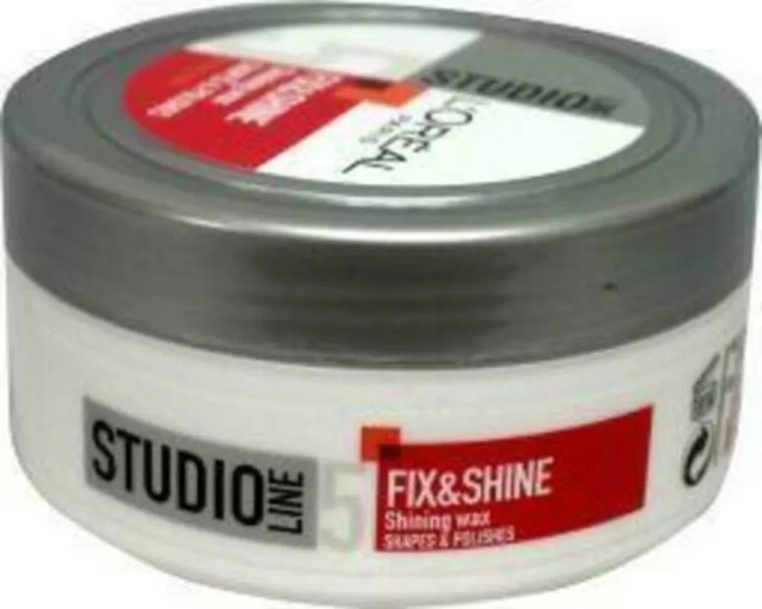 L'Oréal Paris Studio Line Fix & Shine High Gloss Wax 75ml - 6 Stuks