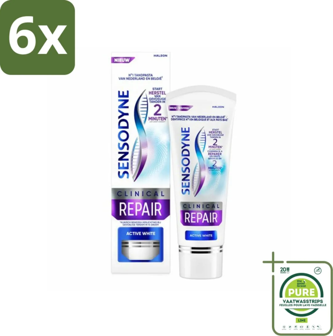 Sensodyne Clinical Repair Active White Tandpasta 75ml