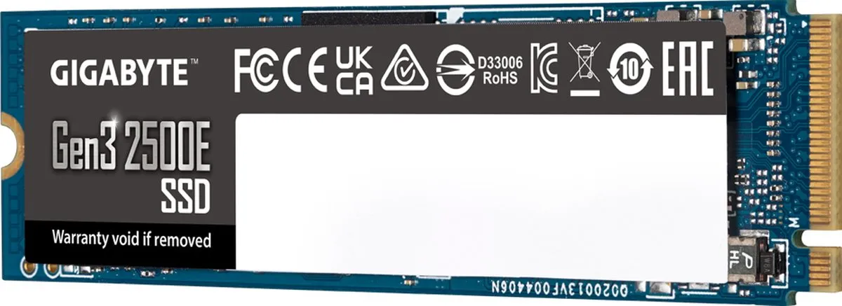 Gigabyte G325E500G SSD 500GB - Gen3