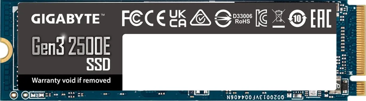 Gigabyte G325E500G SSD 500GB - Gen3