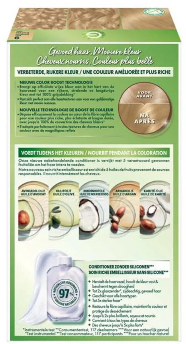 Garnier Nutrisse Ultra Crème 9 Zeer Lichtblond - 3x2472ml