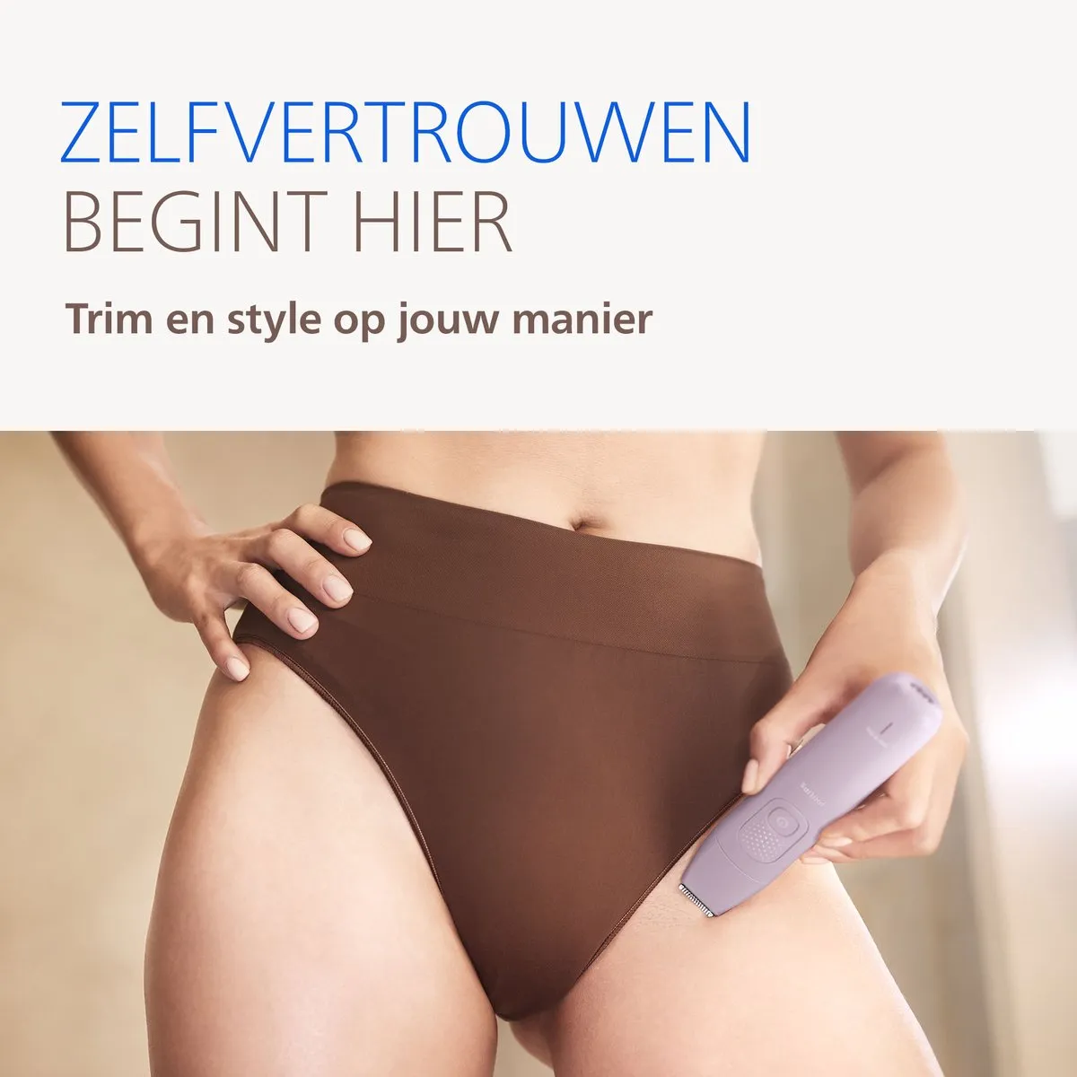 Philips Epilator Series 9000 BRE728 Nat & Droog - Lila - afbeelding 6 van 6
