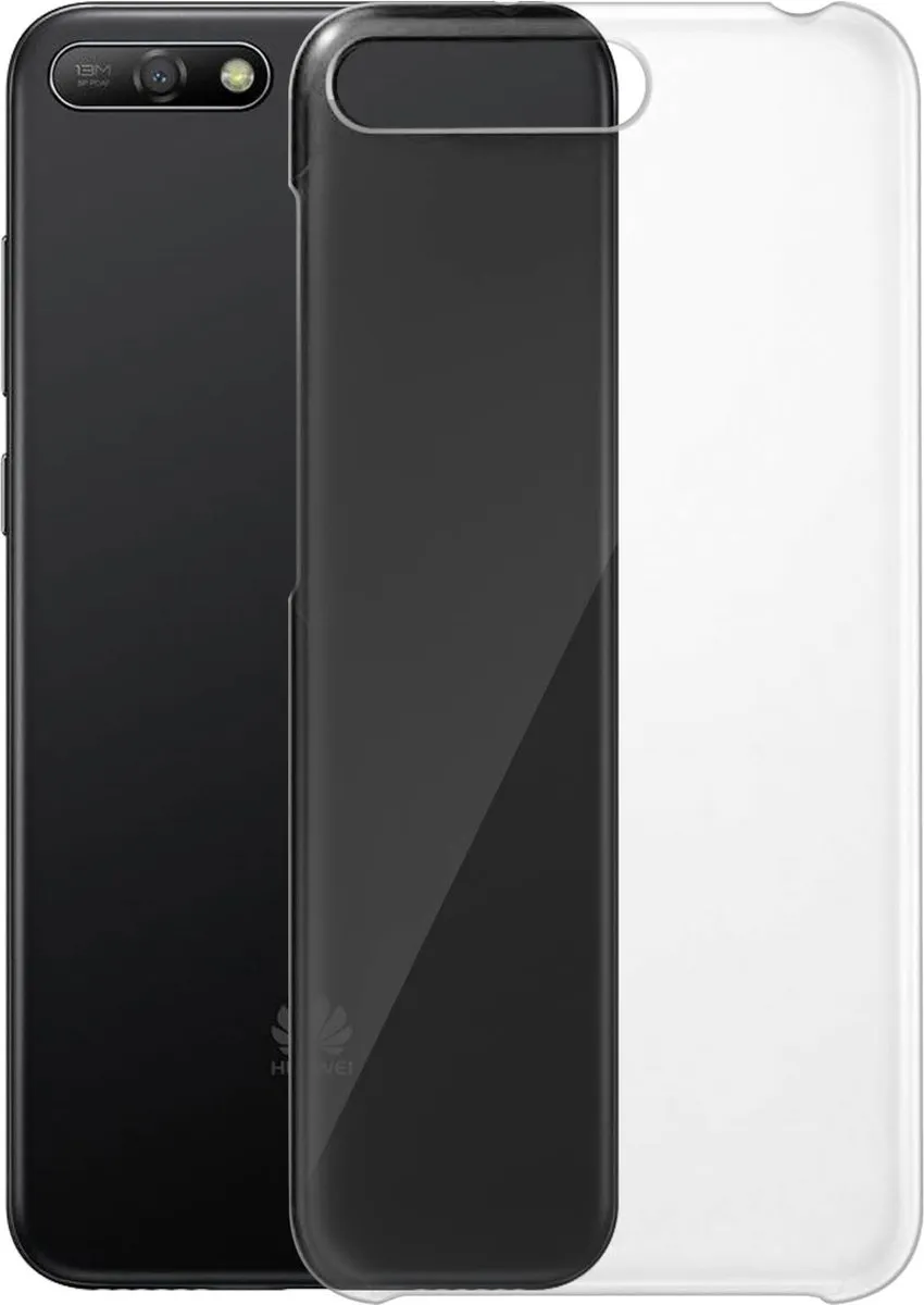 Huawei Y6 (2018) Hoesje Transparant - Y61822224701 - afbeelding 2 van 6