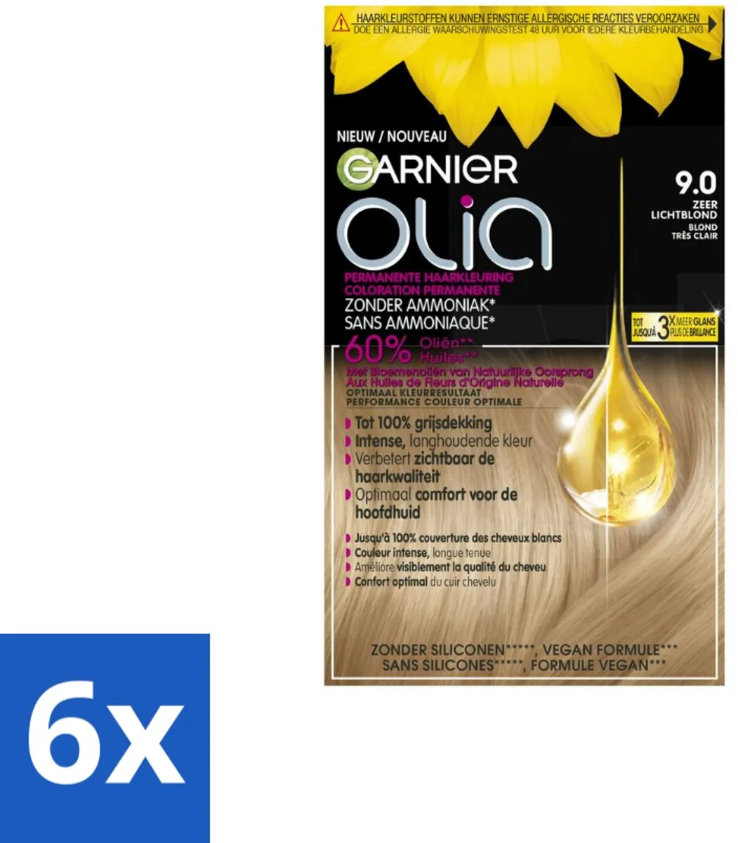 Garnier Olia 9 Zeer Lichtblond Haarkleuring