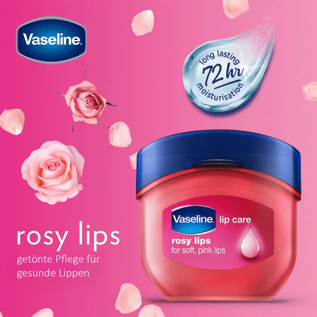 Vaseline Lip Therapy Rosy Lippenbalsem - 2x7g