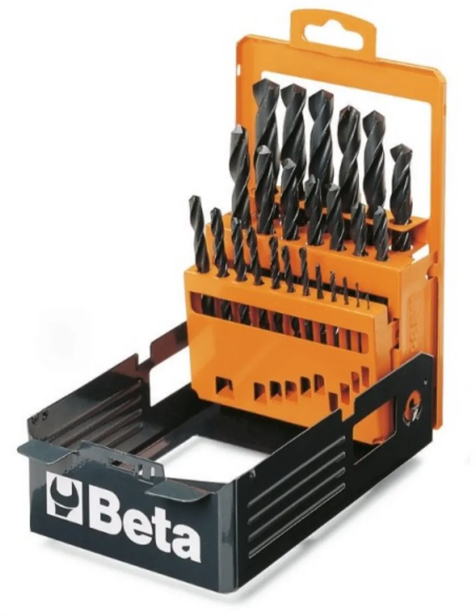 Beta 19-delige HSS Spiraalborenset 1-10mm