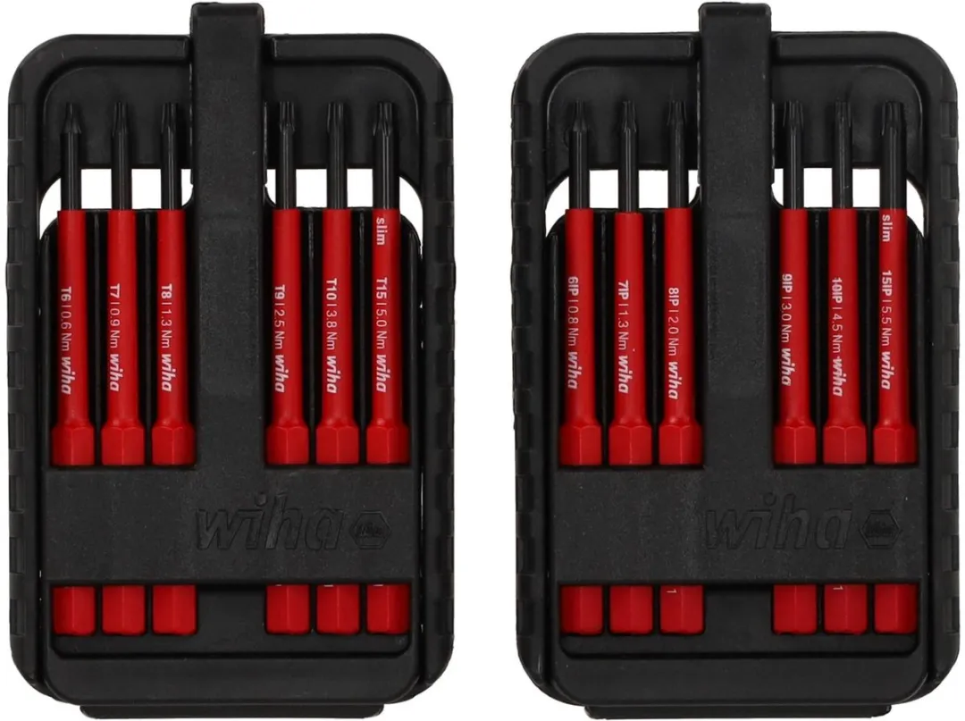 Wiha SB2831B950 VDE slimBit Set - 12-delig - TORX/TORX+