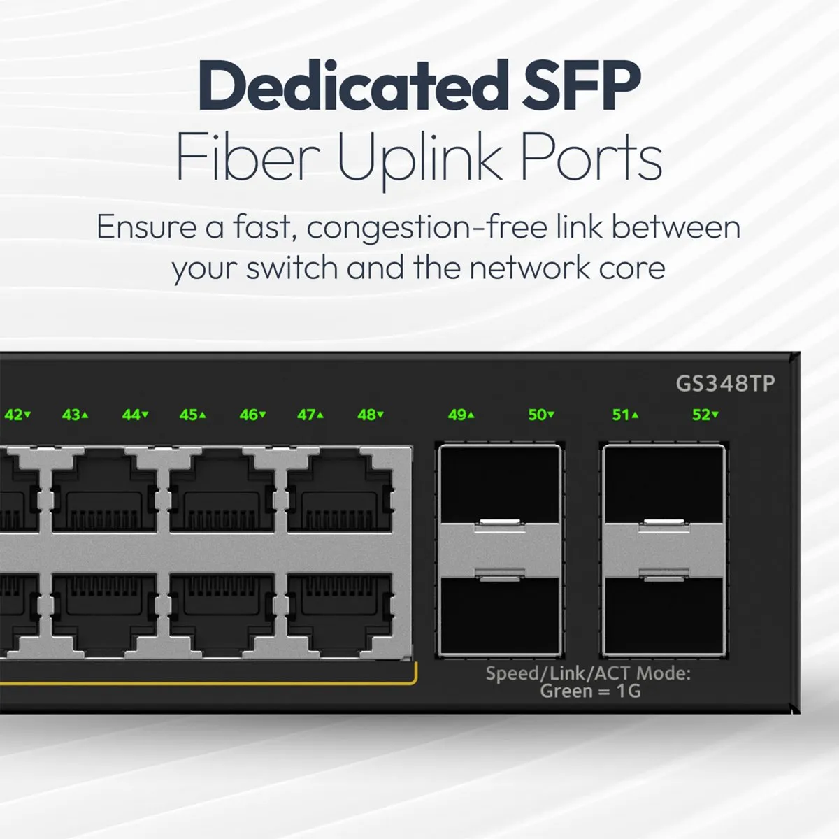 Netgear GS348TPv2 Smart Managed Switch 48x PoE+ Gigabit