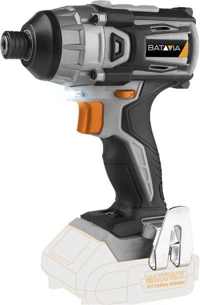 Batavia 7062808 Maxxpack Ultra 18V Slagschroevendraaier - Brushless - 2200 RPM