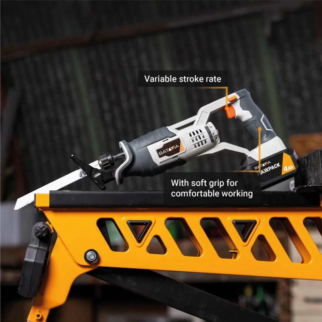 Batavia 7062507 Reciprozaag 18V - 3000 RPM - Metaal 6mm