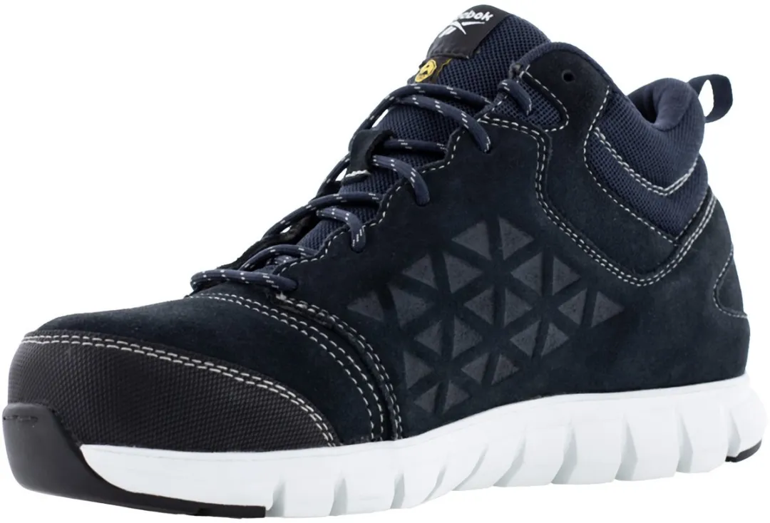 Reebok Work Excel Light S3 Hoge Werkschoen - 43 - Marine