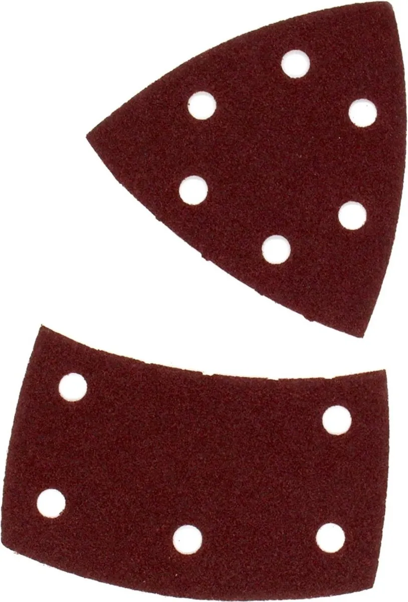 Silverline Klittenband Schuurvellen 105x152mm - 10 Stuks