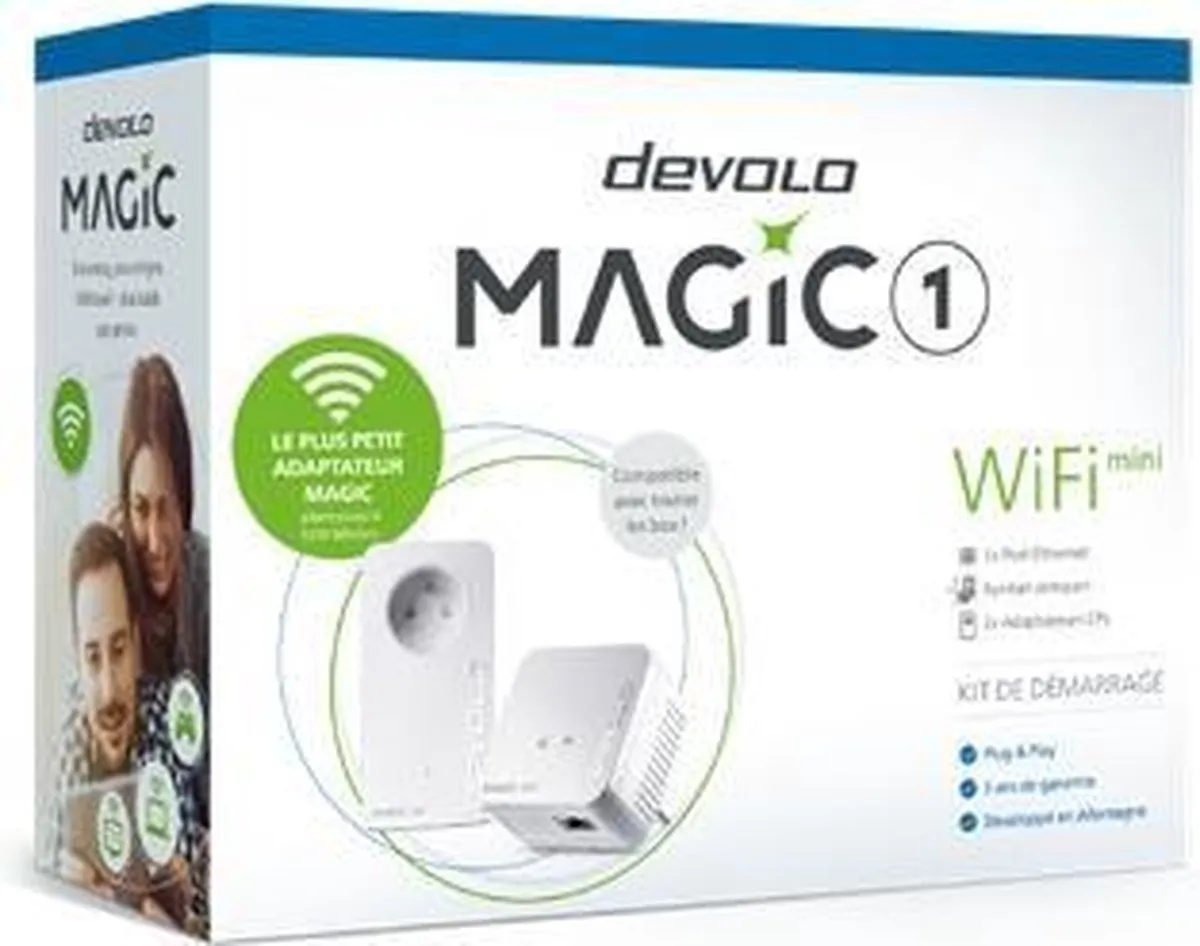 Devolo Magic 1 WiFi mini 8565 Starter Kit - 2 Stuks