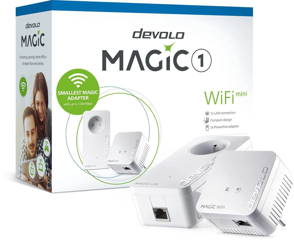 Devolo Magic 1 WiFi mini 8565 Starter Kit - 2 Stuks