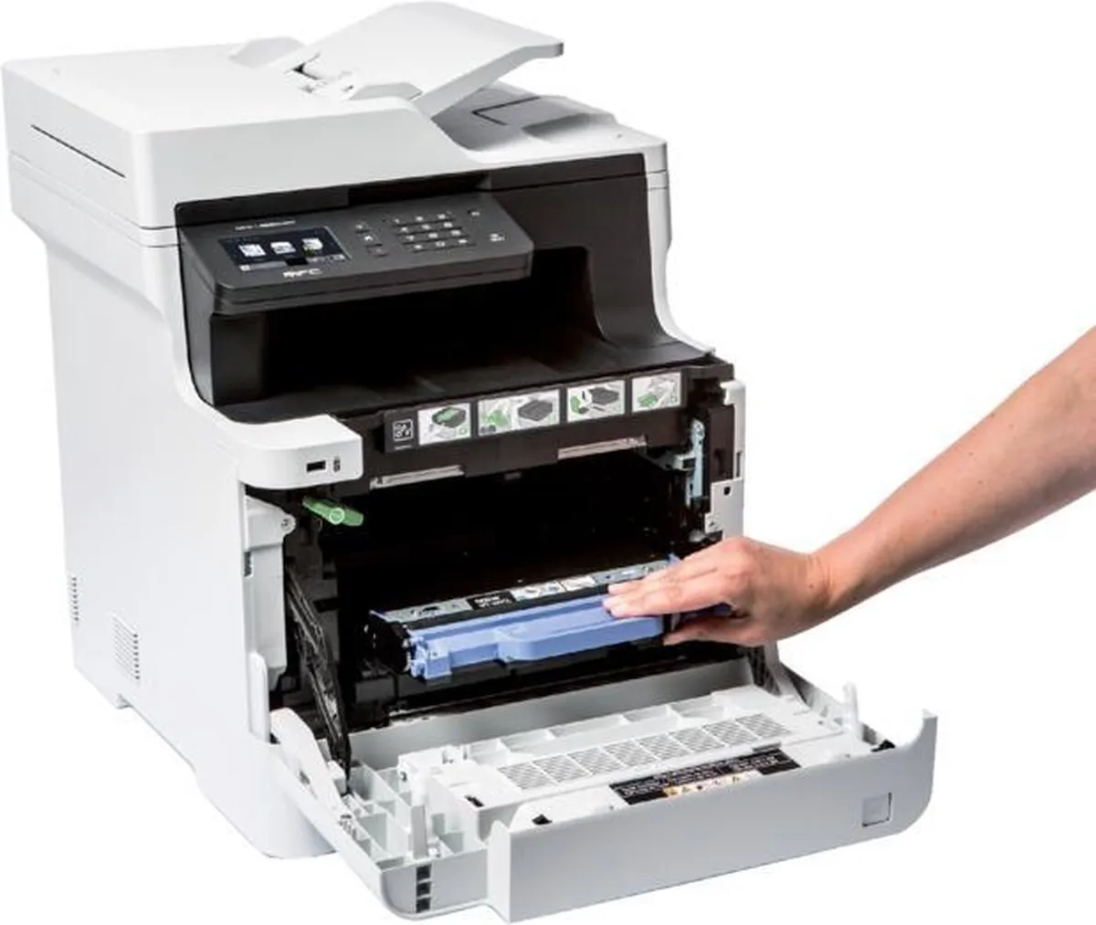 Brother MFC-L8690CDW All-In-One Laserprinter - 250 Vel - 25 ppm - Grijs/Wit