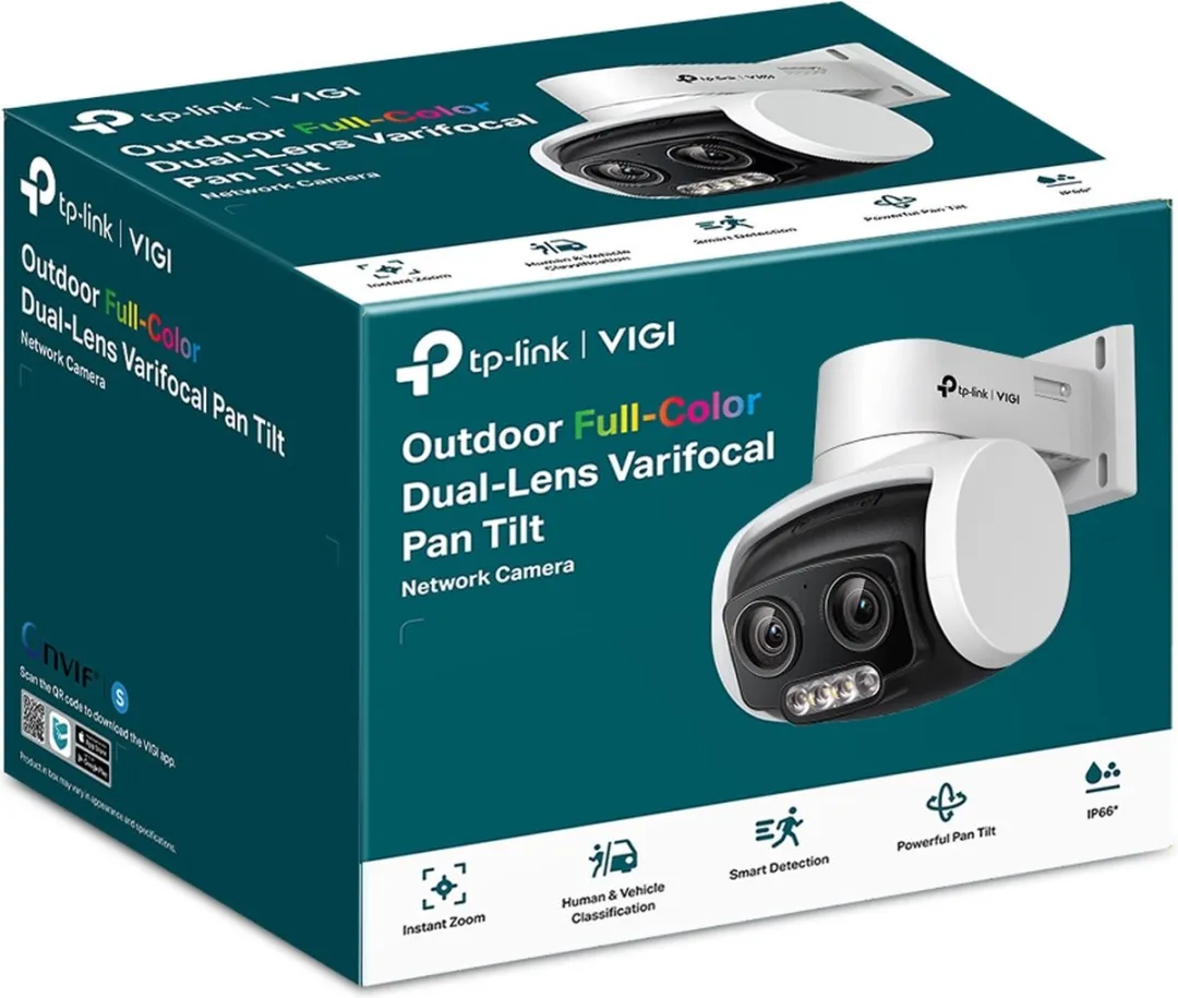 TP-Link VIGI C540V Beveiligingscamera - Wit/Zwart