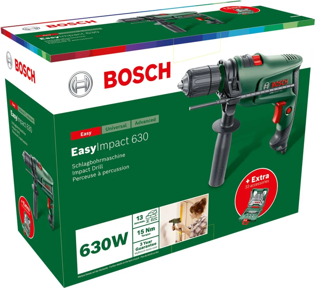 Bosch 0 603 133 102 Boormachine Pistoolgreep - 3000 RPM - 2,5 cm - afbeelding 4 van 6