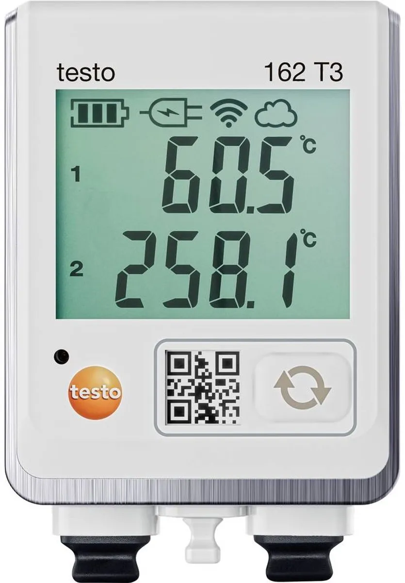 Testo 162 T3 Temperatuur Datalogger -195 tot 1350°C