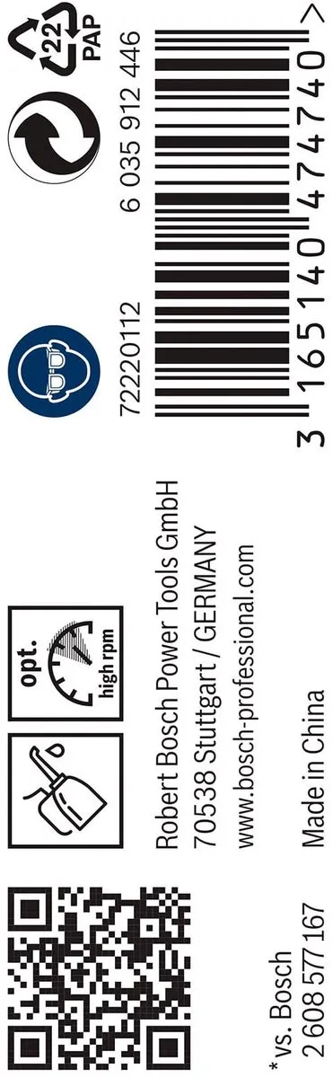 Bosch Professional ST. LINE 1.3mm HSS-G Metaalboren - 10 Stuks