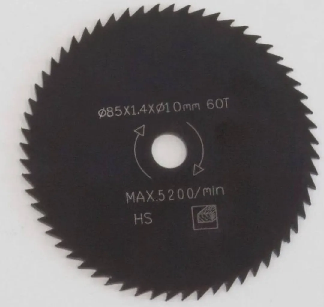 Batavia HSS Zaagblad 85mm 60 Tanden - 2 Stuks