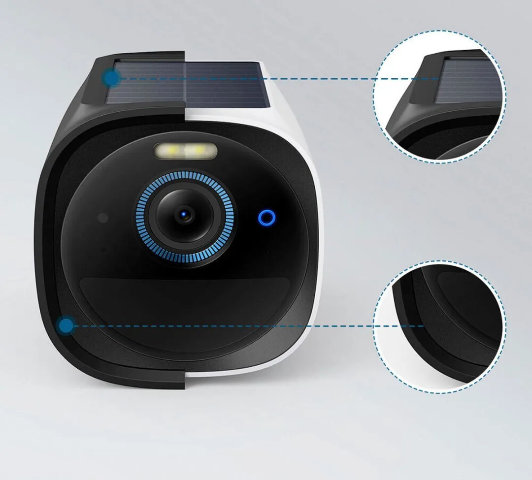 eufy Security eufyCam 3 4K Draadloze Beveiligingscamera - incl. black skin