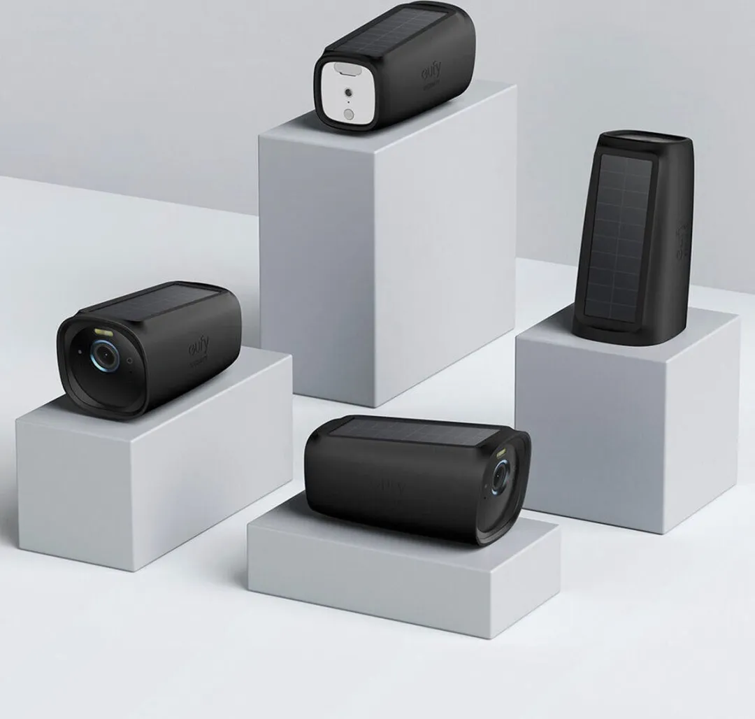 eufy Security eufyCam 3 4K Draadloze Beveiligingscamera - incl. black skin