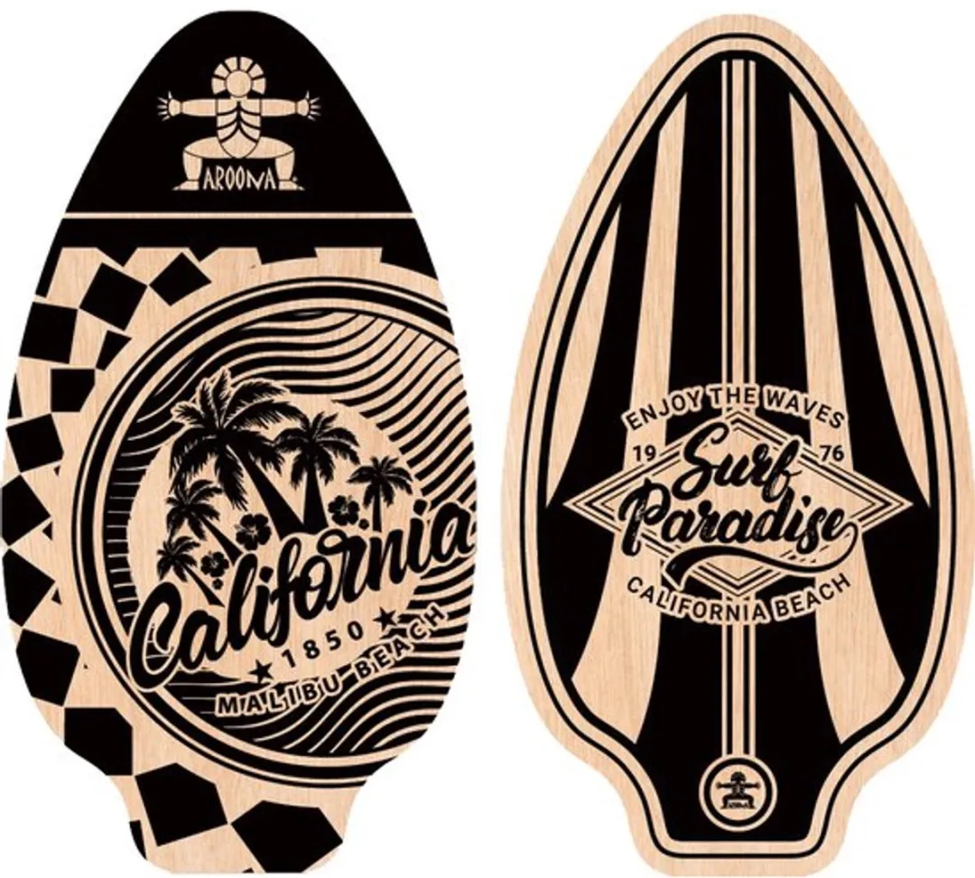 HOT Sports Skimboard Aroona 90x51cm - Multicolor