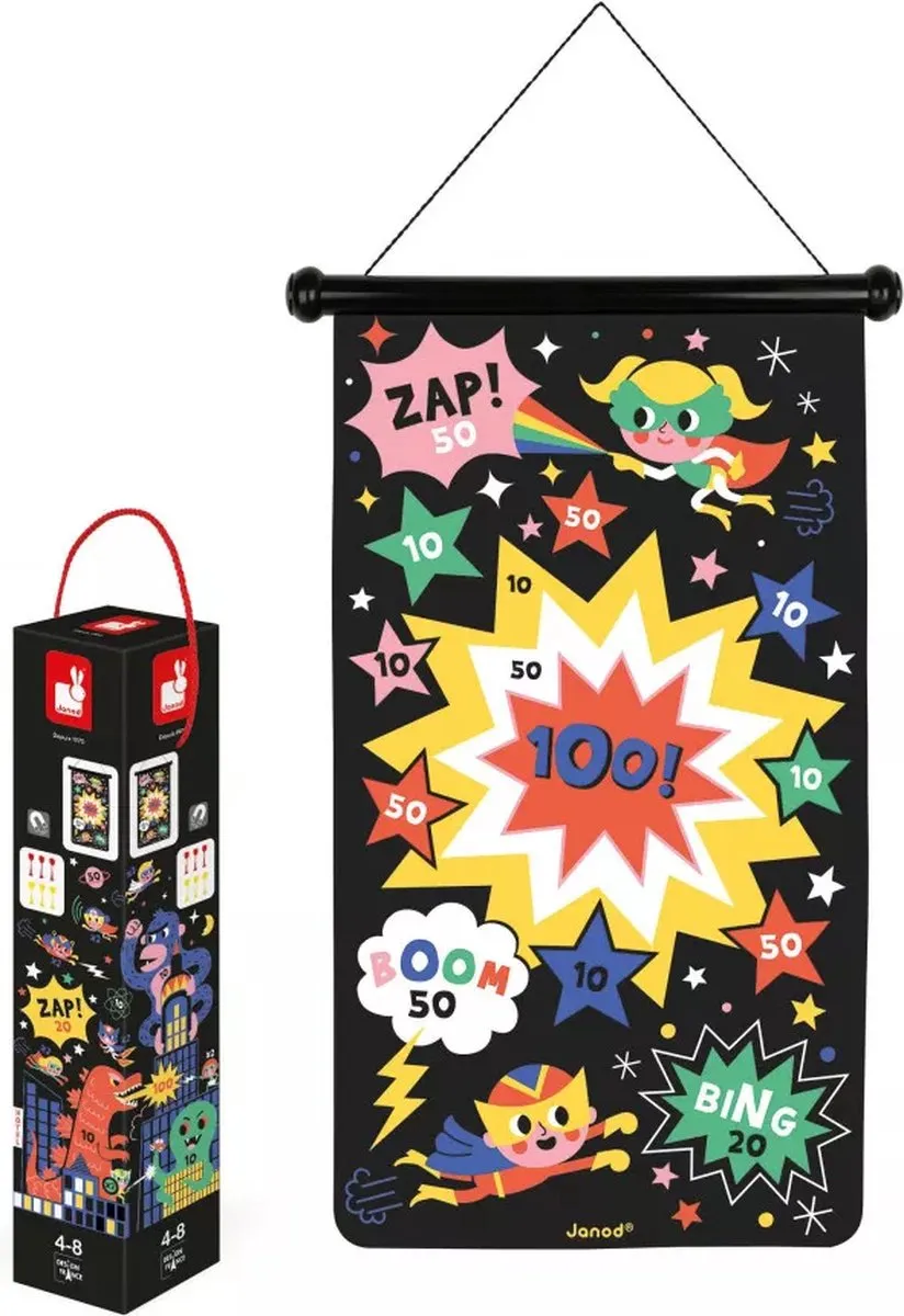 Janod Superhelden Dartspel 2090