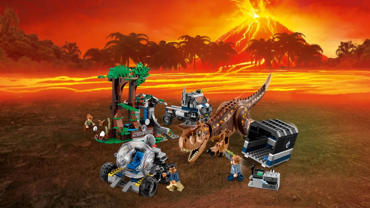 LEGO Jurassic World Gyrobolontsnapping Carnotaurus 75929 - 577 Stukken - afbeelding 6 van 6