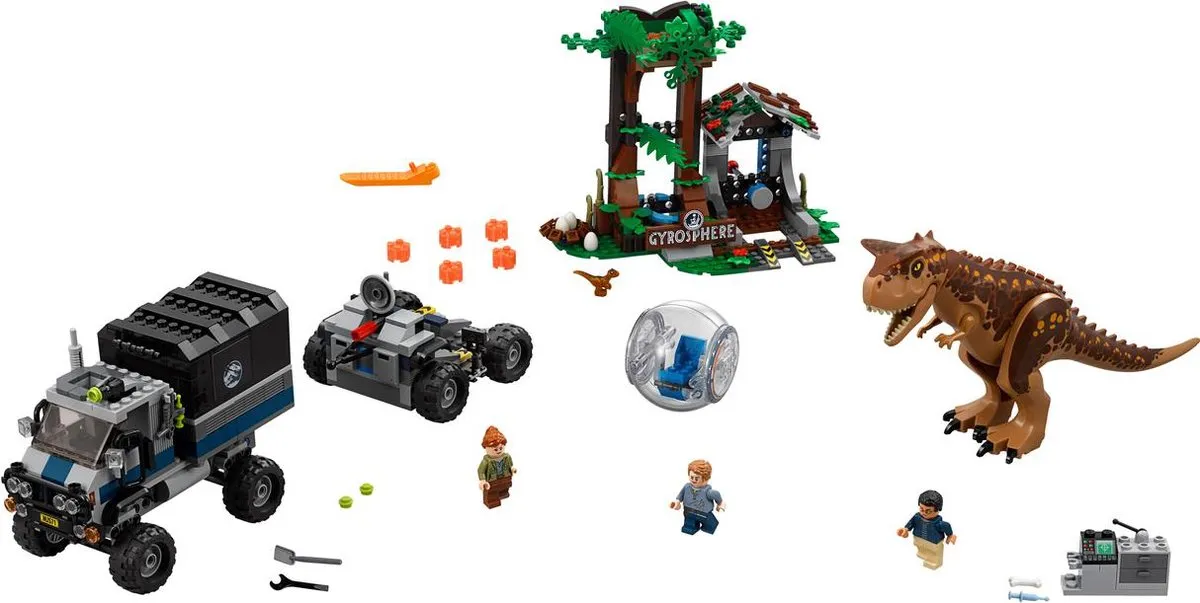 LEGO Jurassic World Gyrobolontsnapping Carnotaurus 75929 - 577 Stukken - afbeelding 3 van 6