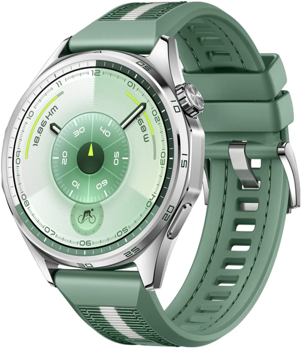 Huawei Watch GT 6 46mm - Groen - 21-Daagse batterij