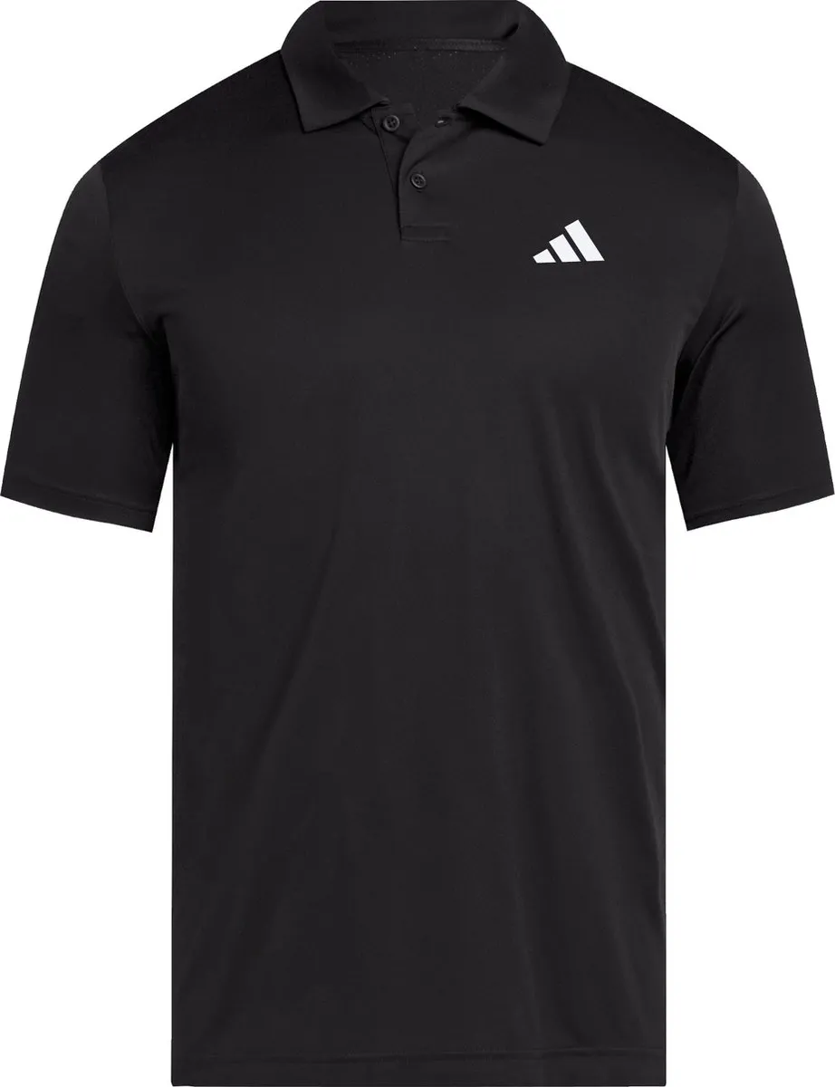 adidas Performance Club Tennis Poloshirt JF8506 - Heren - Zwart - Maat L