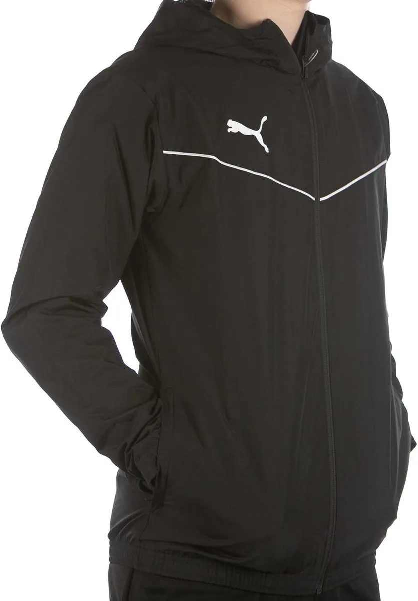 PUMA Teamrise Regenjas Heren XXL - Zwart - afbeelding 6 van 6