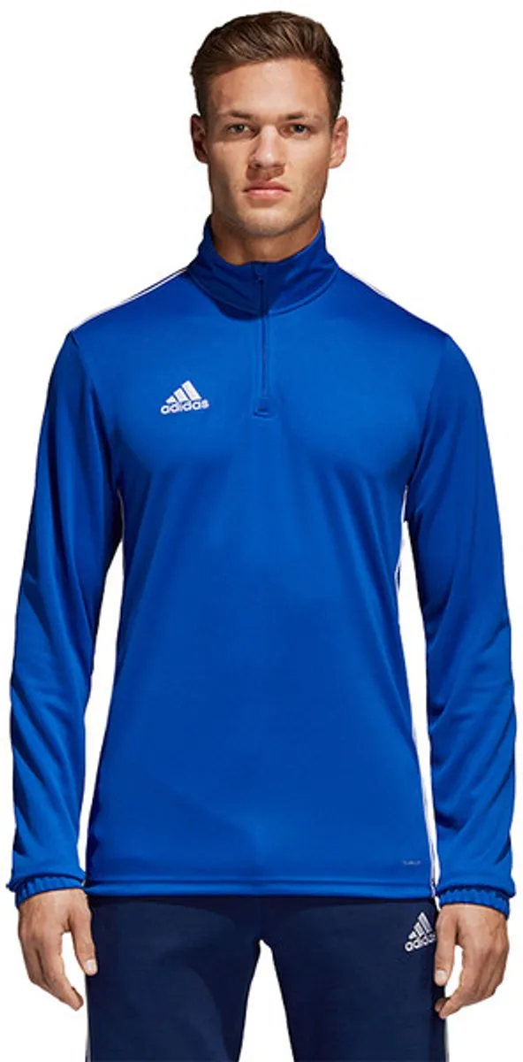 adidas Core Training Top - sportshirts - Blue/White - Mannen